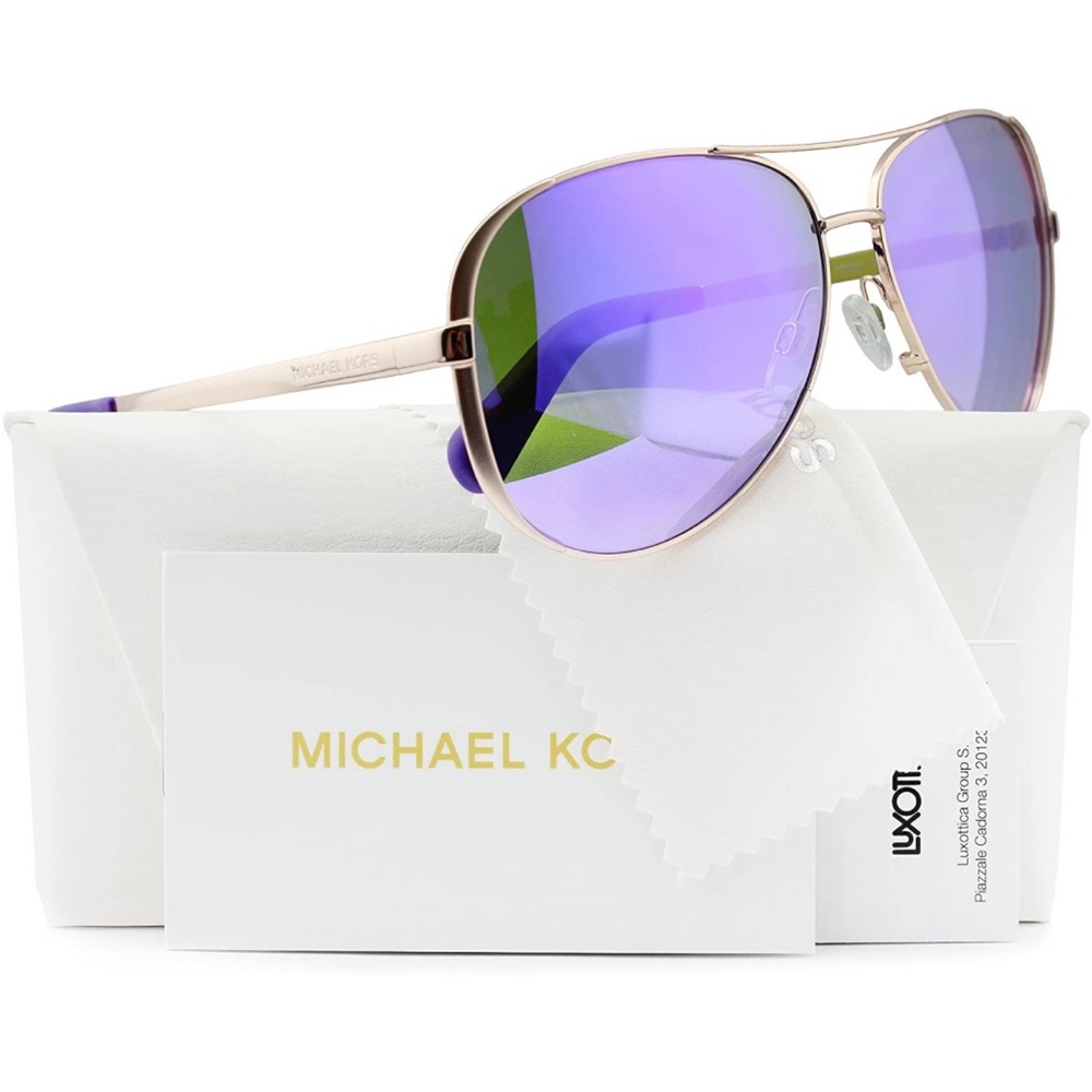 New Michael Kors MK5004 Chelsea Aviator Sunglasses